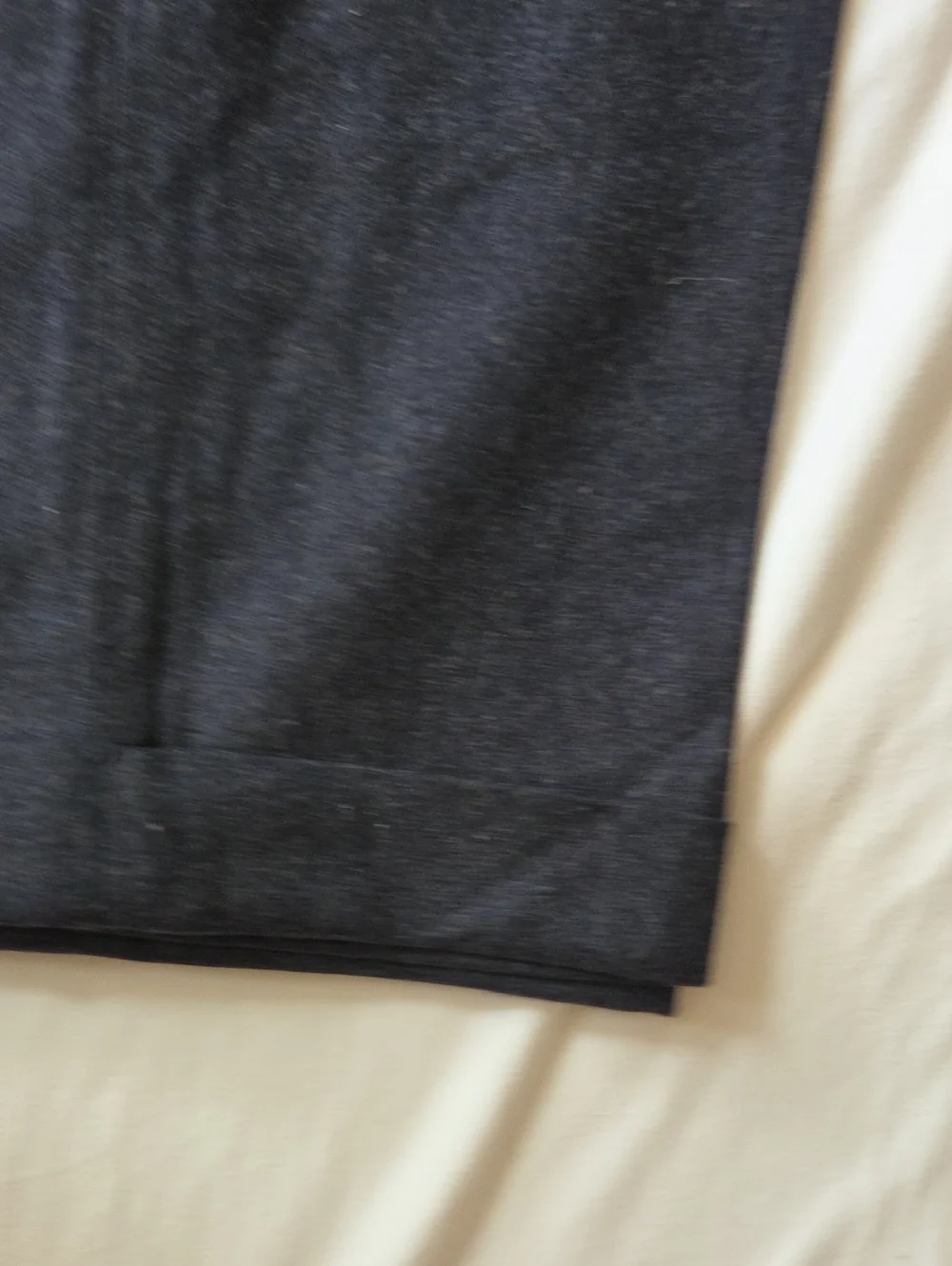 Inserch 100% Performance Fabric Straight Leg Pants Black Waist 36